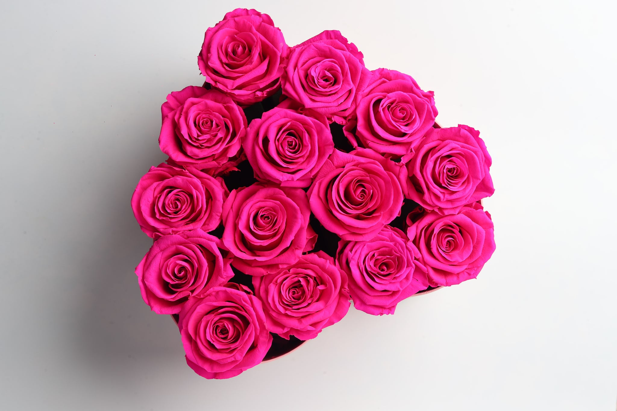Pink Heart Shape Box / Pink Roses